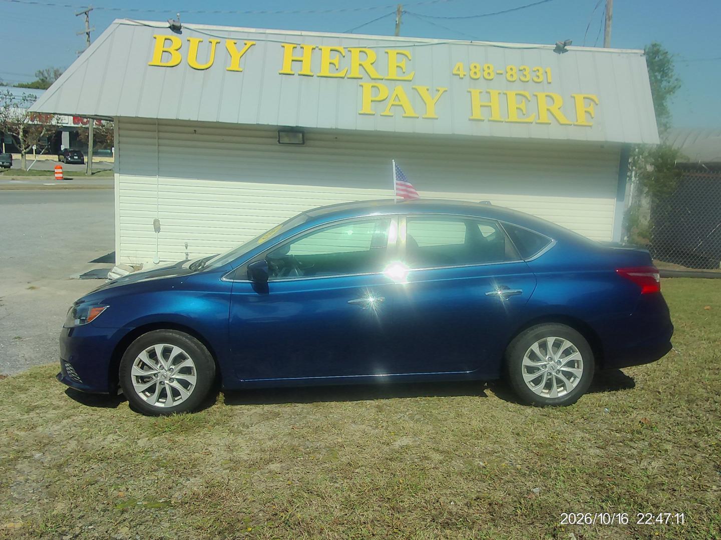 2019 Blue Nissan Sentra S CVT (3N1AB7AP2KY) with an 1.8L L4 SFI DOHC 16V engine, CVT transmission, located at 2553 Airline Blvd, Portsmouth, VA, 23701, (757) 488-8331, 36.813889, -76.357597 - ***VEHICLE TERMS*** Down Payment: $799 Weekly Payment: $115 APR: 23.9% Repayment Terms: 42 Months *** CALL ELIZABETH SMITH - DIRECTOR OF MARKETING @ 757-488-8331 TO SCHEDULE YOUR APPOINTMENT TODAY AND GET PRE-APPROVED RIGHT OVER THE PHONE***- Photo#0