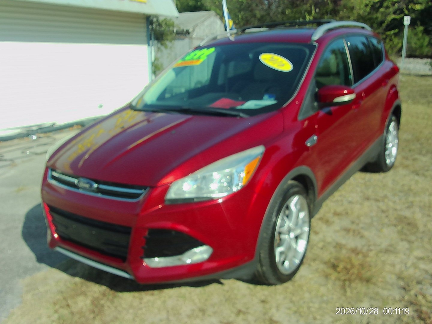 2016 Red Ford Escape Titanium FWD (1FMCU0J95GU) with an 2.0L L4 DOHC 16V engine, 6A transmission, located at 2553 Airline Blvd, Portsmouth, VA, 23701, (757) 488-8331, 36.813889, -76.357597 - ***VEHICLE TERMS*** Down Payment: $899 Weekly Payment: $115 APR: 23.9% Repayment Terms: 42 Months *** CALL ELIZABETH SMITH - DIRECTOR OF MARKETING @ 757-488-8331 TO SCHEDULE YOUR APPOINTMENT TODAY AND GET PRE-APPROVED RIGHT OVER THE PHONE***- Photo#1